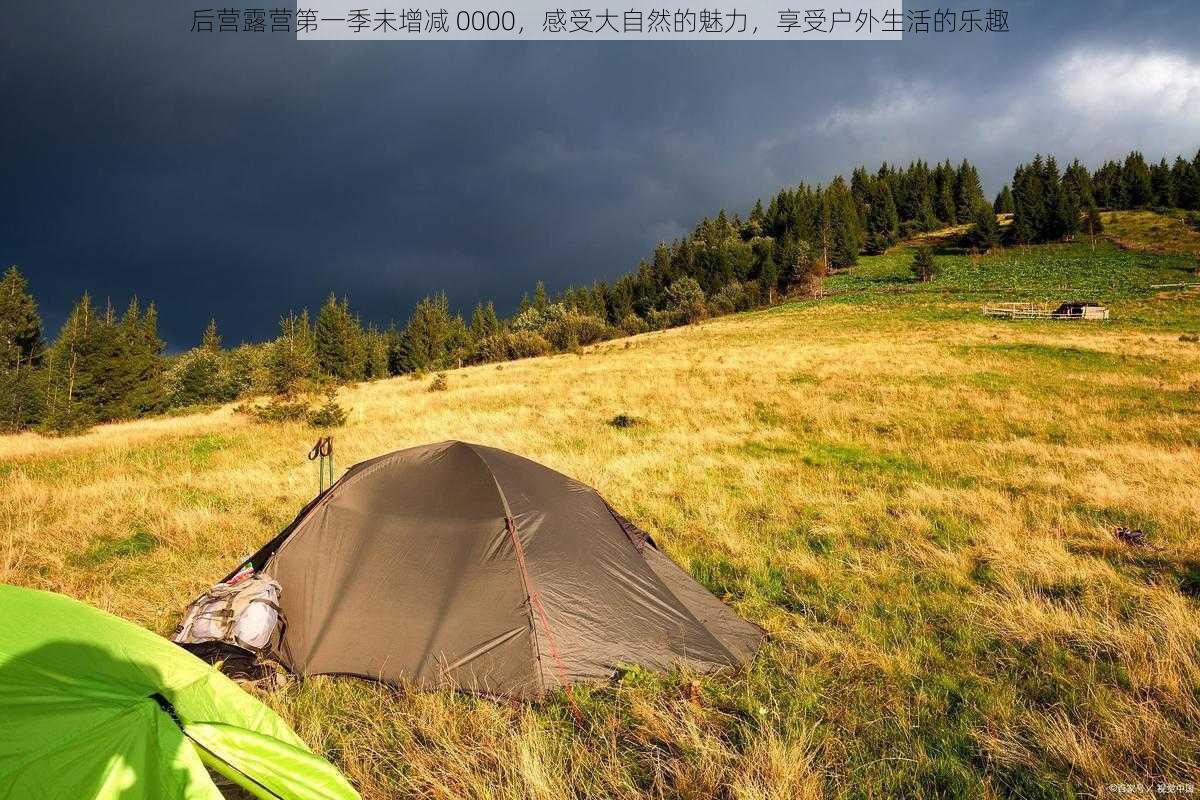 后营露营第一季未增减 0000,感受大自然的魅力,享受户外生活的乐趣