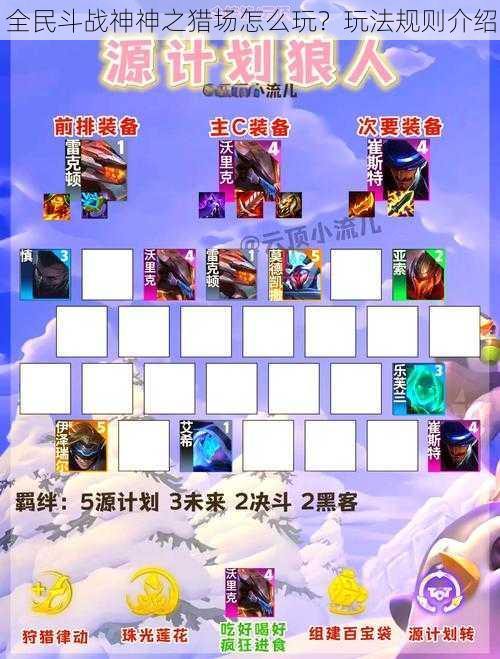 全民斗战神神之猎场怎么玩?玩法规则介绍